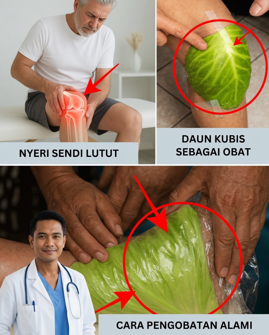 Daun Kubis Dibungkus di Kaki Anda: Obat Alami Sederhana dengan Manfaat Mengejutkan