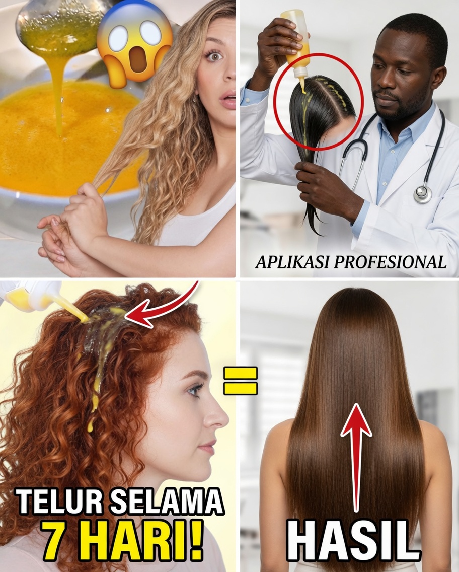 Buka Rahasia Rambut Lebih Tebal dan Sehat Secara Alami dengan Telur dan Minyak Zaitun