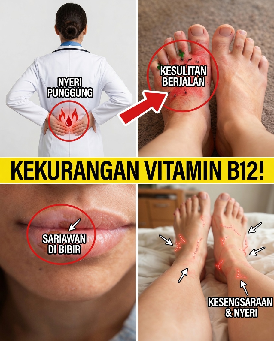 8 Tanda Aneh bahwa Tubuh Anda Memohon Lebih Banyak Vitamin B12 – Jangan Abaikan Peringatan Ini
