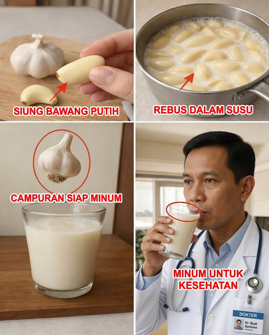 Alho Direbus dalam Susu: Mengapa Anda Harus Mulai Mengonsumsi Minuman Alami Ini