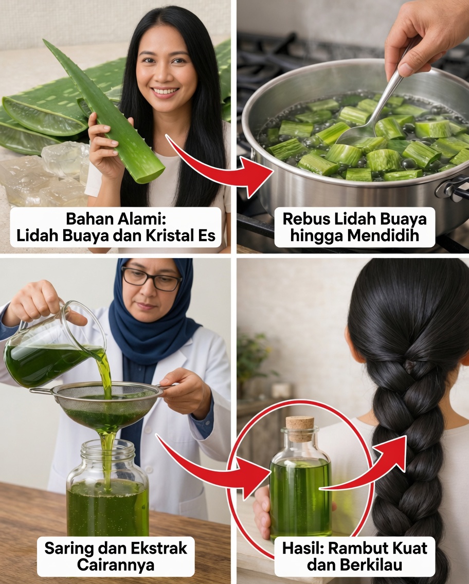 Cara Membuat Minyak Lidah Buaya untuk Merangsang Pertumbuhan Rambut dan Mengurangi Kerontokan
