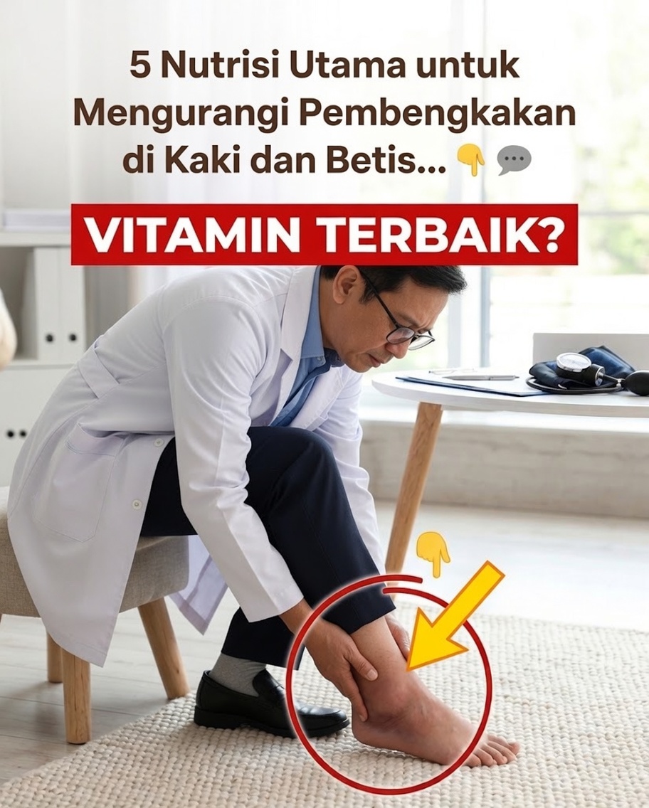 Pés dan Kaki Bengkak? 5 Nutrisi Ini Dapat Membantu Meredakan Rasa Tidak Nyaman