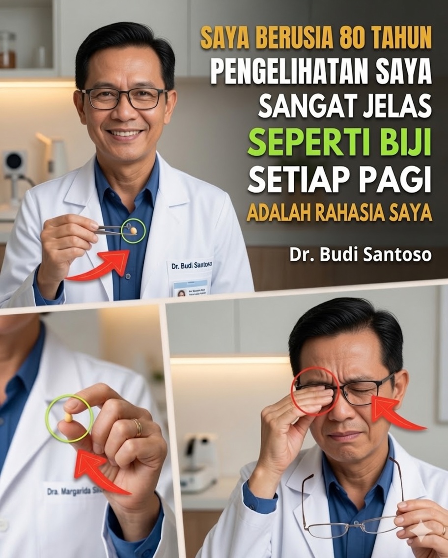 Mesmo Setelah Usia 90? Konsumsi 3 Biji Ini Setiap Pagi untuk Memperkuat Penglihatan dan Otak (Sains Nyata + Ritual Harian Sederhana)