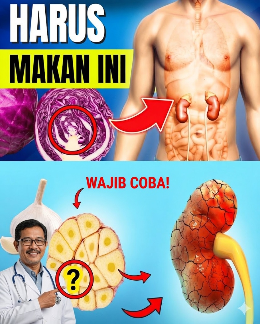 12 Makanan Ampuh yang Baik untuk Ginjal Setelah Usia 40 – Cara Alami untuk Melindungi Ginjal dan Meningkatkan Energi