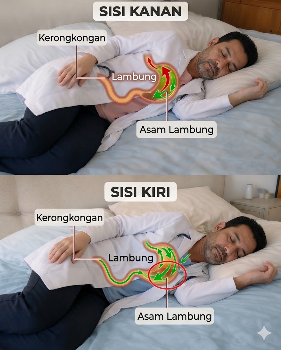 Tidur Miring ke Kanan: Kebiasaan Sederhana yang Dapat Membantu Jantung (Namun Tidak Selalu yang Terbaik)