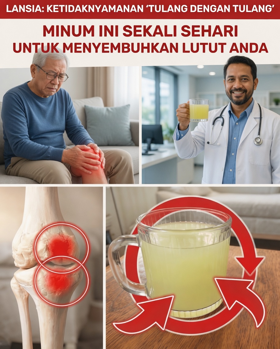 Minuman Sederhana yang Dapat Membantu Mendukung Kenyamanan Lutut dan Kesehatan Sendi Secara Alami