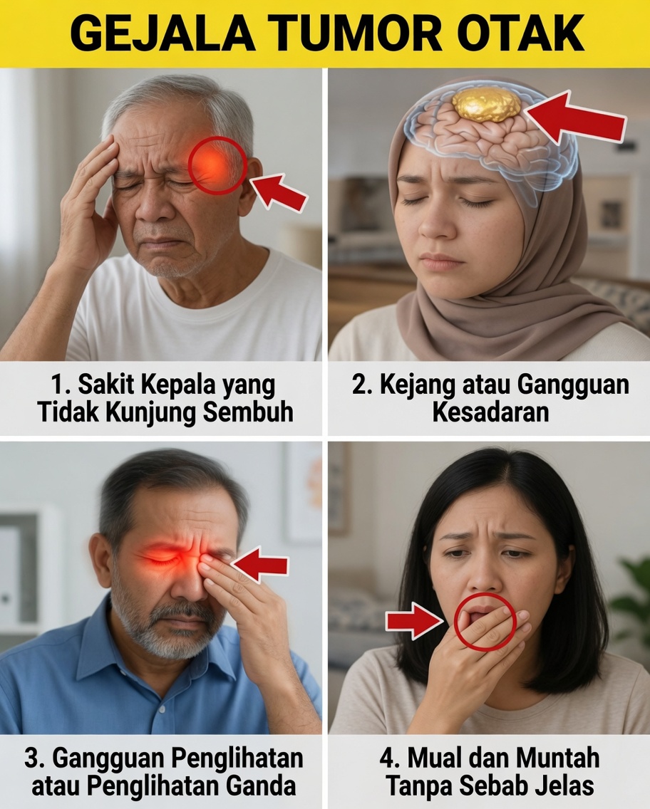 10 Tanda Awal Tumor Otak yang Tidak Boleh Anda Abaikan